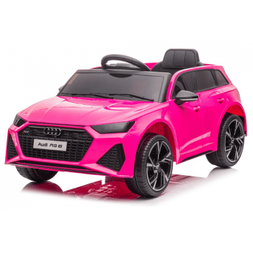 Mașină Electrică Pentru Copii Audi RS6 12V - roz