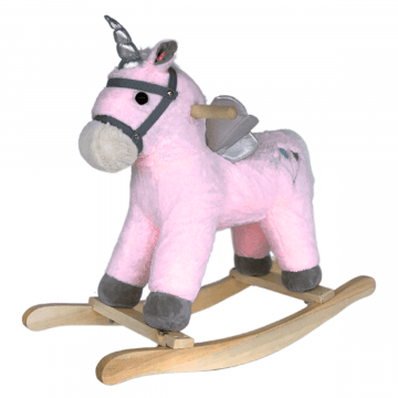 BergHOFF Unicorn Rocking Horse pentru copii (mic) - Roz