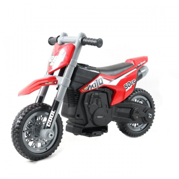 Motocicleta Electrica Moto Cross Pentru Copii 6V Roșu.