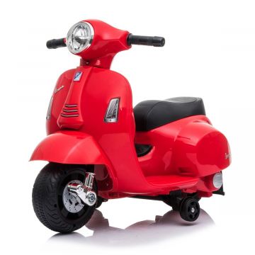 Motocicleta Electrica Mini Vespa Pentru Copii 6V Rosu