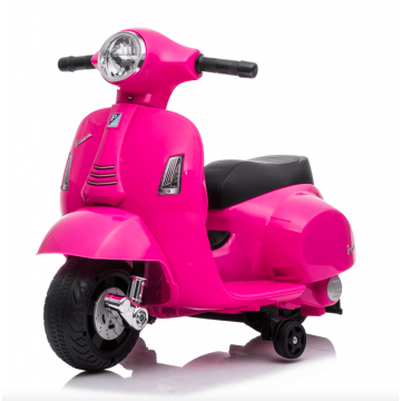 Motocicleta Electrica Mini Vespa Pentru Copii 6V Roz